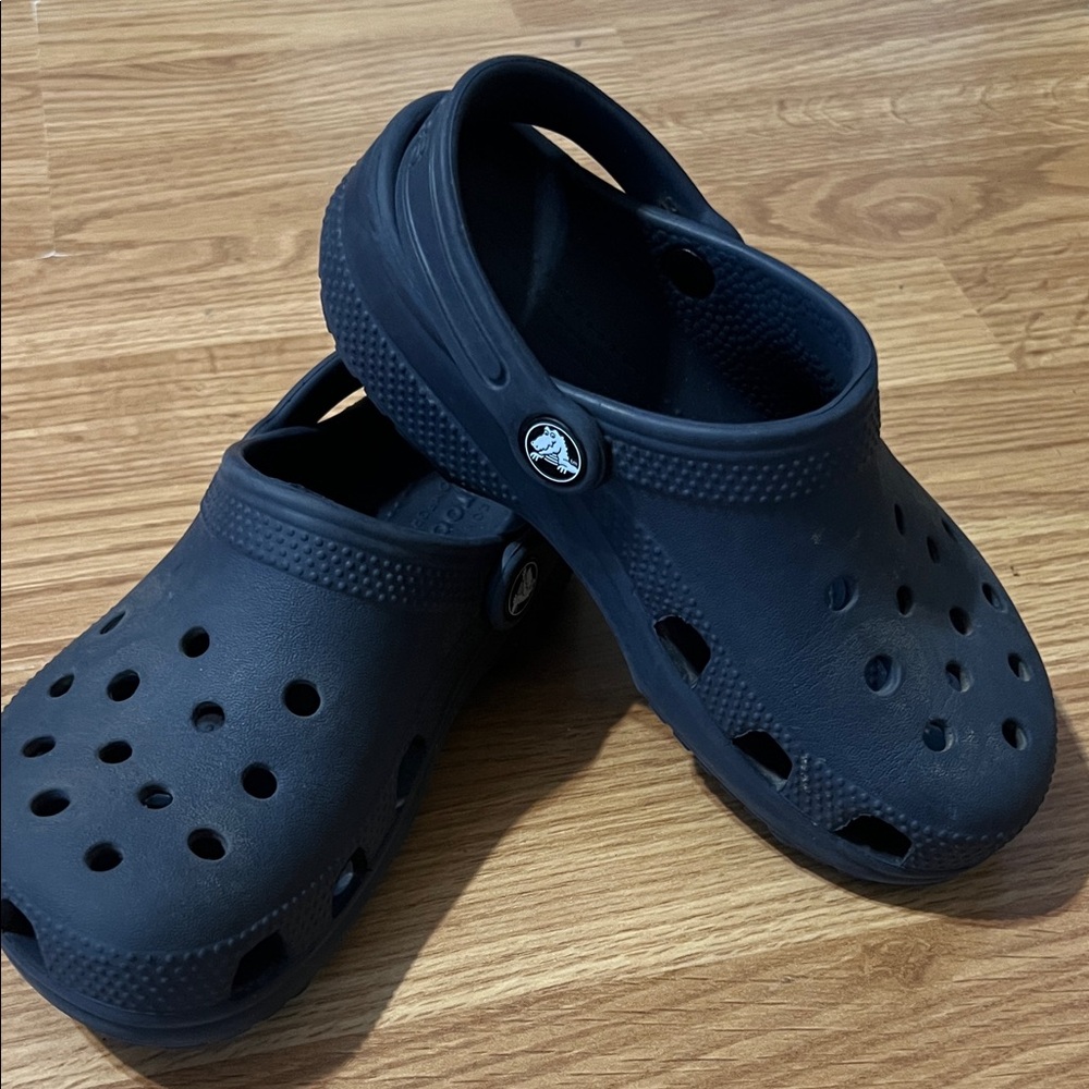 CROCS Kids Black Classic Clog Sandals